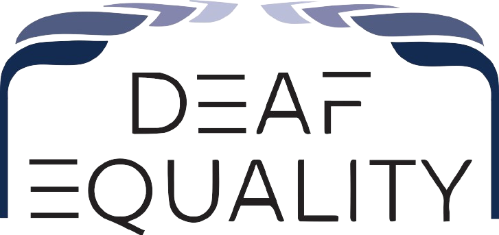 Deaf Equality logo