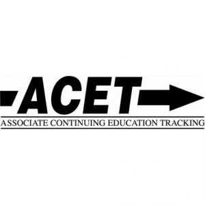 ACET: Associate Continuing Education Tracking logo